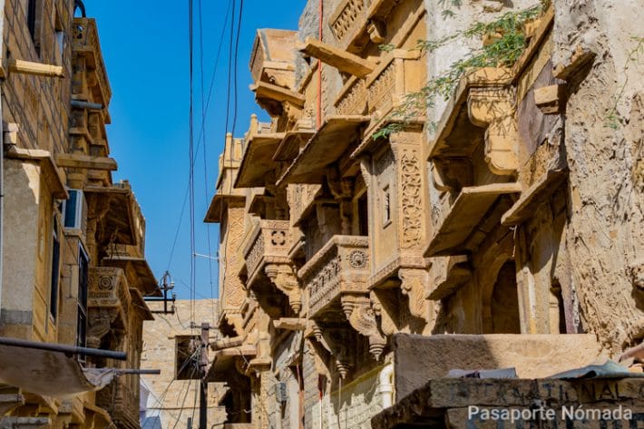 havelis en la ciudad de jaisalmer