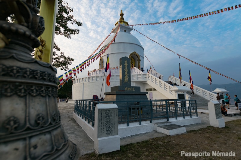 que ver en pokhara pagoda d ela paz mundial