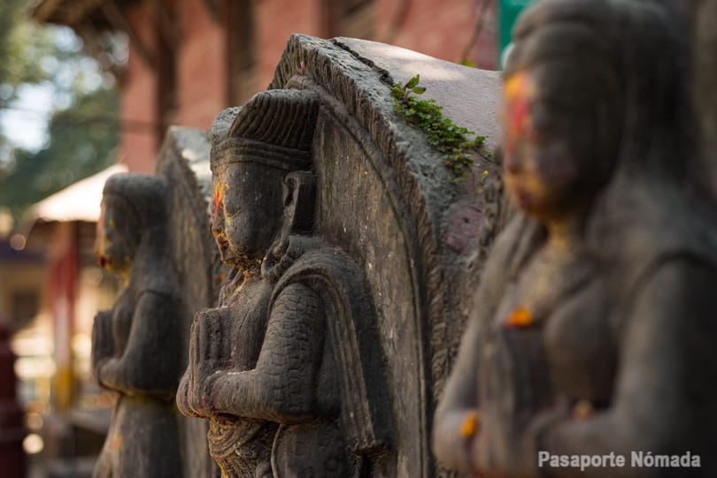 estatuas templo gokarna mahadev kathmandu