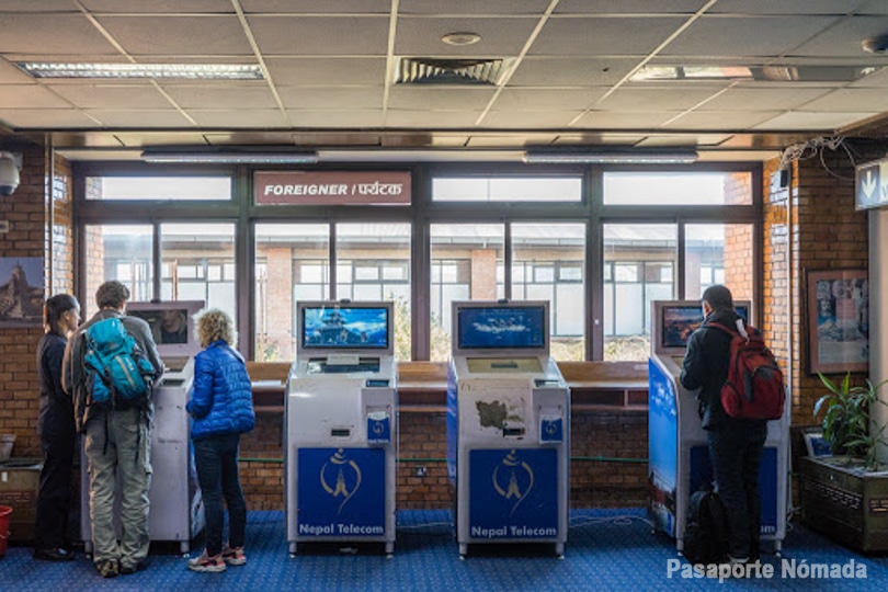 visa online aplication en el aeropuerto de kathmandu