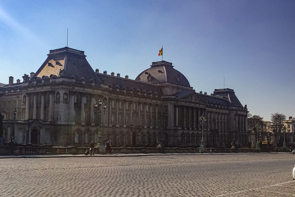 palacio real de bruselas