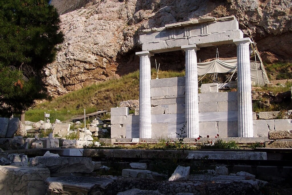 templo de asclepio acropolis