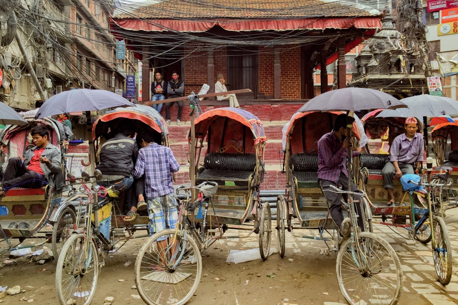 plaza de indra chawk katmandu