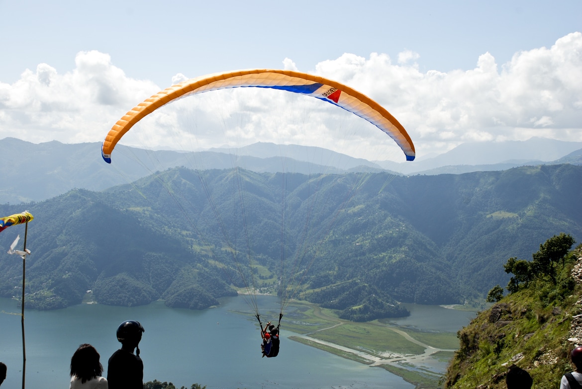 parapente pokhara