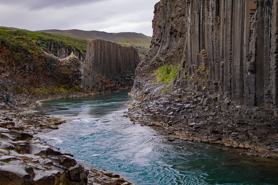 Cañón de columnas de basalto de Stuðlagil