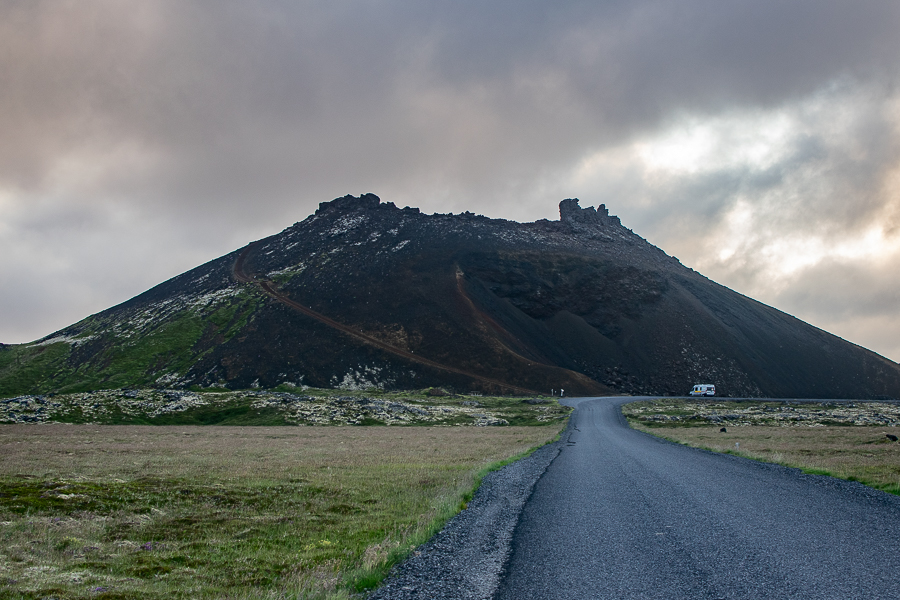 Cráter volcánico de Saxhóll