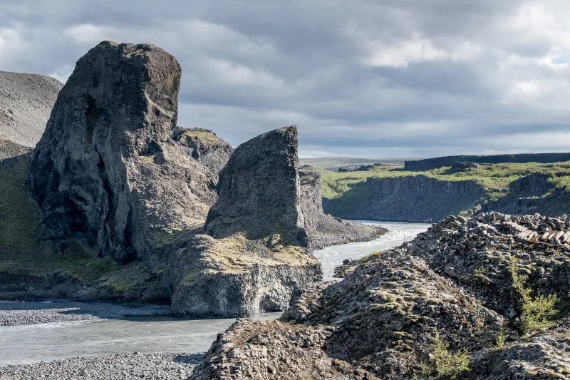 Mirador de Hljóðaklettar