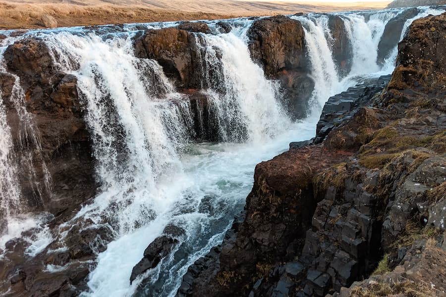 Cañón de Kolugljúfur al norte de Islandia