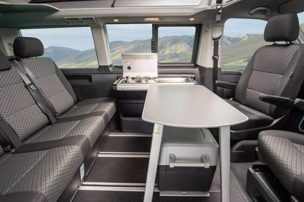 Equipamiento interior furgoneta