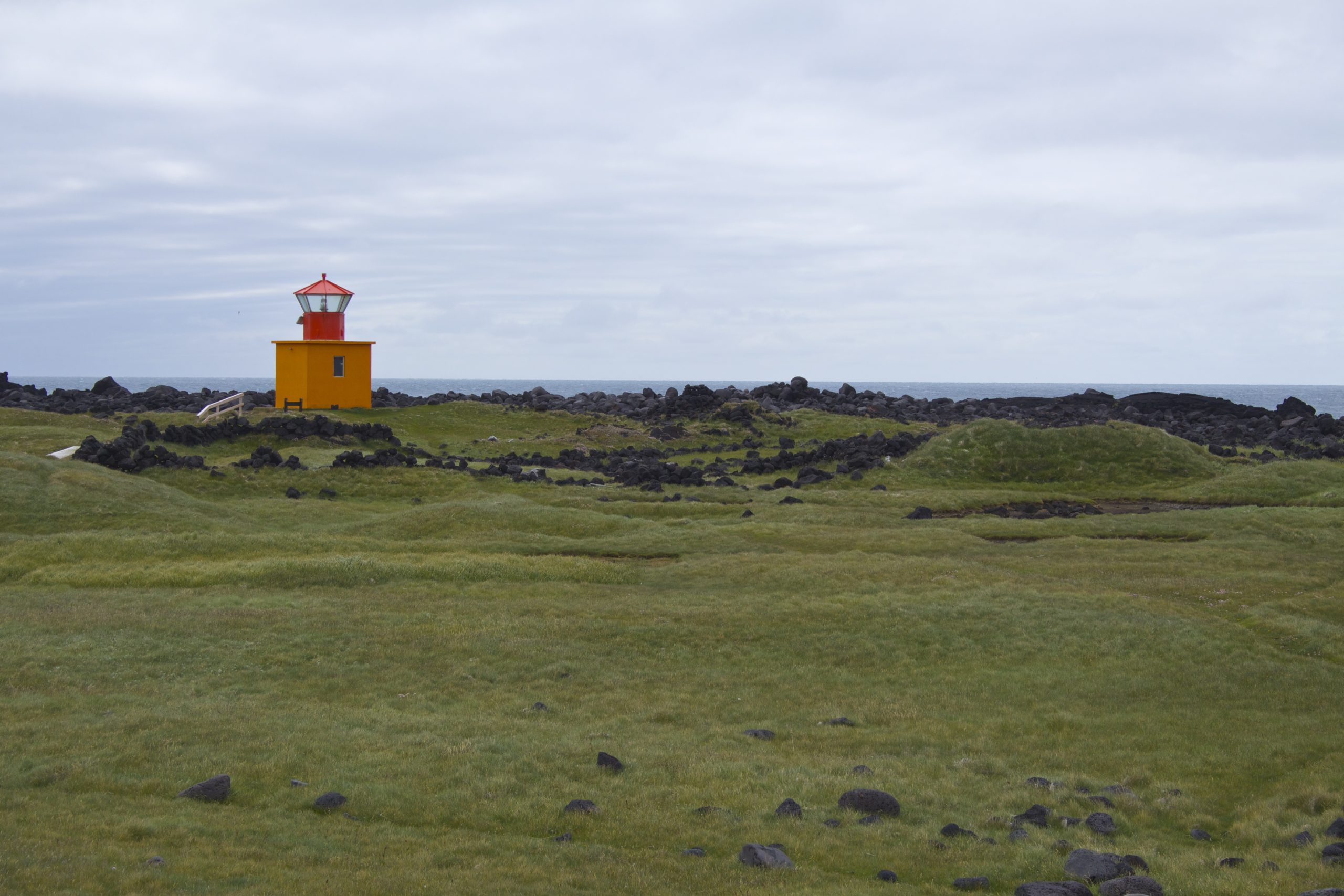 Faro de Ondverdarnes en la península de Snaefellsnes