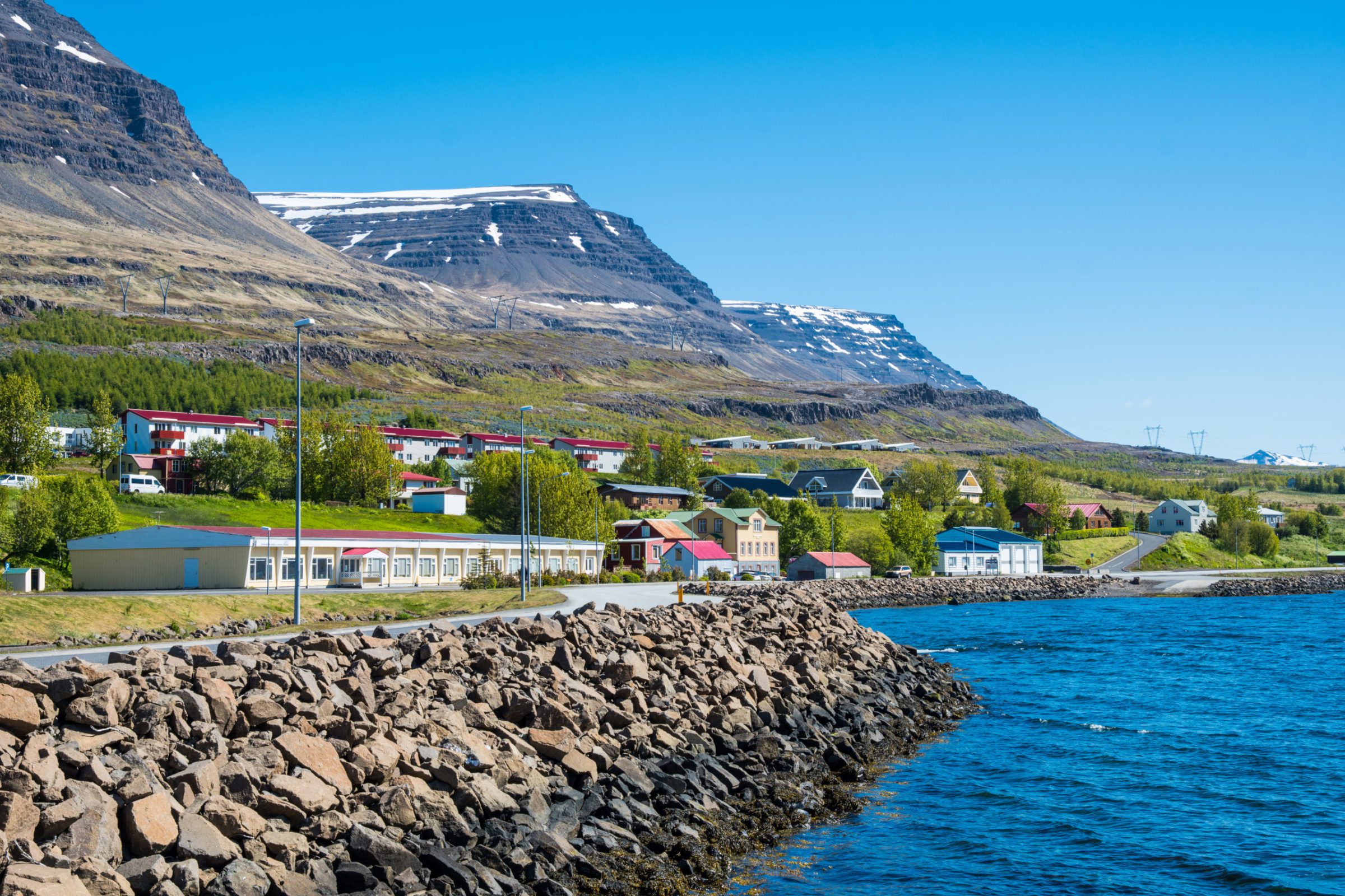 Reyðarfjörður Fiordos del Este de Islandia