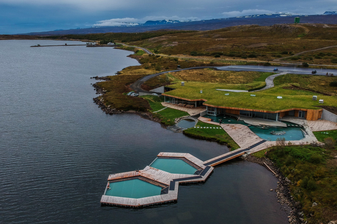 Vök Geothermal Bhats en los fiordos del Este de Islandia