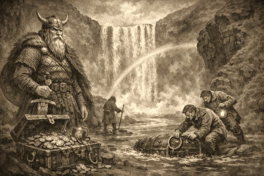 Leyenda de Skógafoss