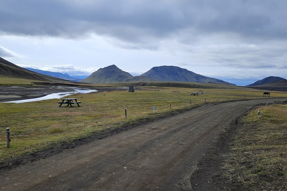 Carretera F225 en Islandia