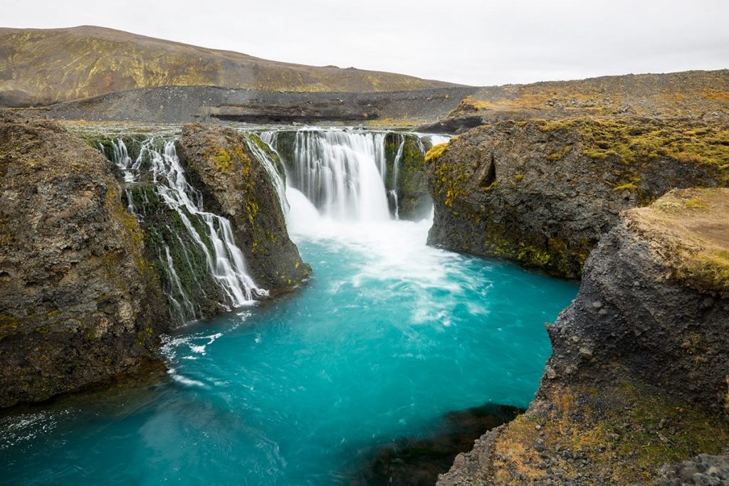 Sigöldufoss en la F208 Norte