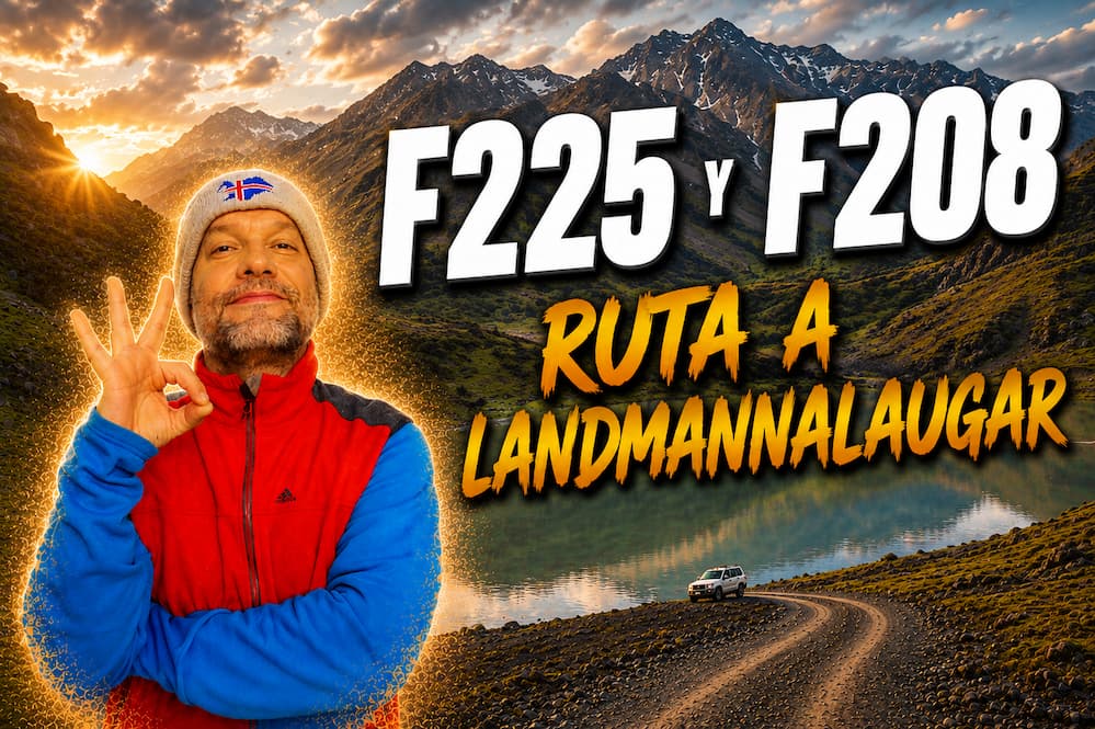 Cómo llegar a Landmannalaugar F208 y F225