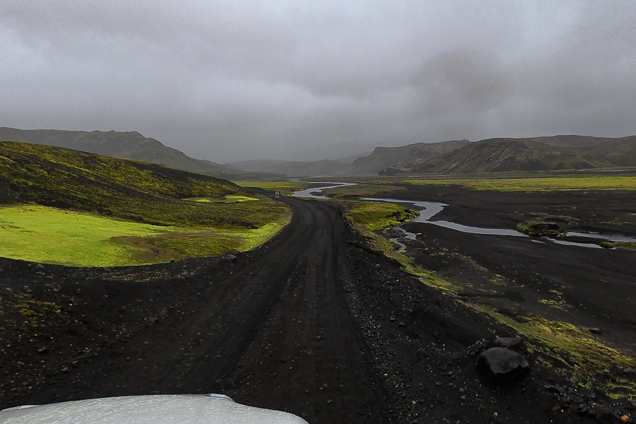 Carretera F208 Sur de camino a Landmannalaugar