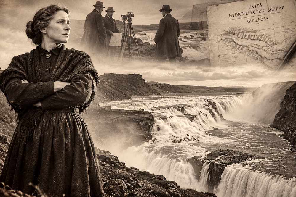 La historia de Gullfoss y Sigríður Tómasdóttir