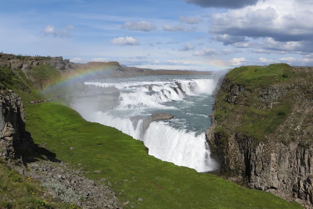 Arcoíris de Gullfoss